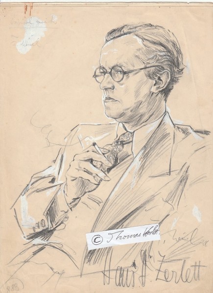 HANS H. ZERLETT (1892-1949 Lager Buchenwald) dt. Regisseur und Drehbuchautor