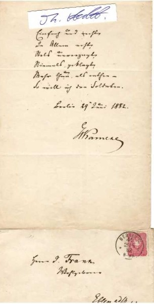GEORG VON KAMEKE (1817-93) preussischer General der Infanterie sowie Kriegsminister, Chef des Ingenieurkorps und zum Generalinspekteur der Festungen, Ritter des Schwarzen Adlerordens und des Ordens Pour le mérite mit Eichenlaub