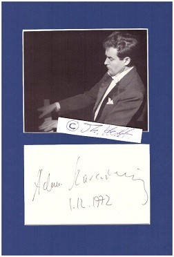 ADAM HARASIEWICZ (1932) polnischer Pianist, er zählt zu den großen Chopin-Interpreten des 20. Jahrhunderts