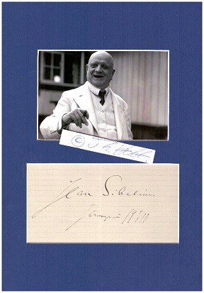 JEAN SIBELIUS (Johan Julius Christian Sibelius, 1865-1957, auch genannt Janne Sibelius) finnischer Komponist / finish composer)