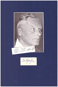 HORST WOLFRAM GEIßLER(1893-1983) dt. Schriftsteller, Psd. Kauz , u.a. Der liebe Augustin (1921)