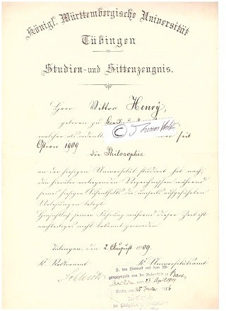 GUSTAV VON SCHLEICH (1851-1928) Professor Dr., deutscher Augenarzt / Ophtamologe, Professor der Augenheilkunde und langjähriger Direktor der Tübinger Universitäts-Augenklinik, 1909/10 war er Rektor der Universität