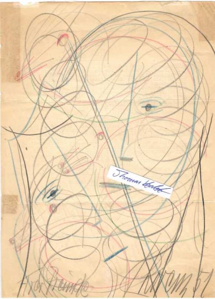 KARL LORENZ (1888-1961) deutscher Kunstmaler und Dichter des Expressionismus. In den 1920er Jahren gab er mehrere expressionistische Zeitschriften heraus und arbeitete mit Vertretern der Hamburgischen Sezession an Publikationen. / german expressionistic painter and poet