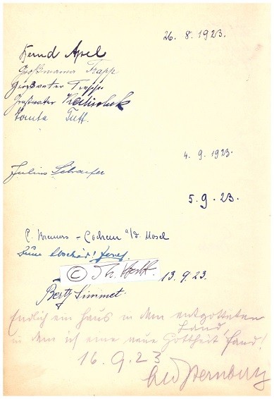 LEO STERNBERG (1876-1937 Hvar) deutscher Schriftsteller und Dichter, Richter, in der NS-Zeit häufig mit dem Pseudonym L.M.S. (= Leo Maria Sternberg)