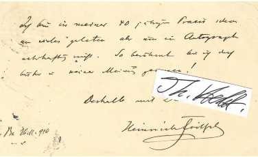 HEINRICH FRITSCH (1844-1915) deutscher Gynäkologe und Hochschullehrer in Halle, Breslau und Bonn. Fritsch war Herausgeber des Centralblatts für Gynäkologie. Professor Dr.med., ritsch gilt als Begründer der modernen Gynäkologie. Als hochangesehener Operateur, Arzt und klinischer Lehrer bildete er eine ganze Generation bedeutender Gynäkologen heran. / german gynecologist, obstetrician