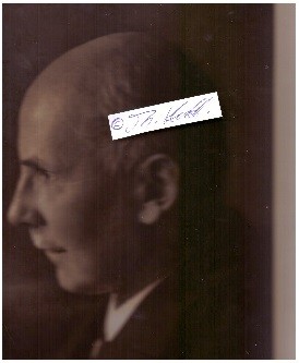 FRIEDRICH VON BODELSCHWINGH (d.J., 1877-1946) Pastor, Bodelschwinghschen Anstalten zu Bethel bei Bielefeld, evangelischer Theologe,1933 REICHSBISCHOF
