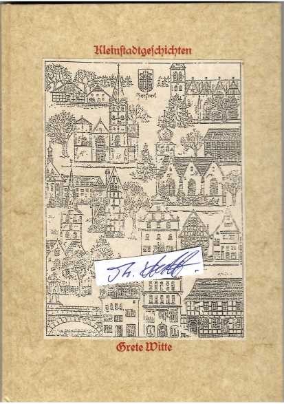 GRETE WITTE (Daten unbekannt) deutsche Autorin