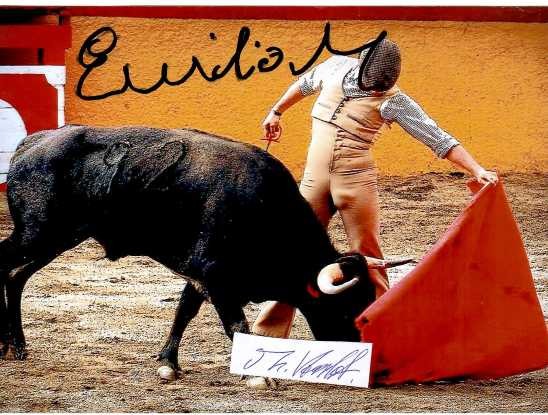 EMILIO MARTIN Matador, Torero / spanischer Stierkämpfer / spanish bullfighter