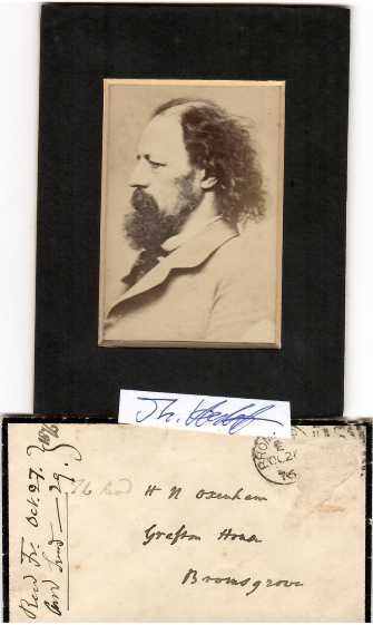 ALFRED TENNYSON, 1. BARON TENNYSON (1809-92) britischer Dichter des Viktorianischen Zeitalters / british poet