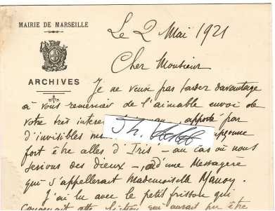 JEAN DE SERVIERES (1877-1939 Marseille) französischer Dichter und Schriftsteller / french poet and writer