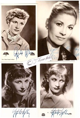 GISELA UHLEN (1919-2007) deutsche Schauspielerin, Tänzerin und Autorin