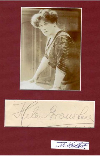 HELENE GRANITSCH (1876-1956) österreichisch-US-amerikanische Schriftstellerin und führend in der Frauenbewegung