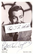ROBERT TAYLOR (1911-69) US-amerikanischer Filmschauspieler, im Zweiten Weltkrieg Leutnant bei der US Navy, in erster Ehe mit Barbara Stanwyck verheiratet, 1954 heiratete er Ursula Thiess, Stern auf dem Hollywood Walk of Fame