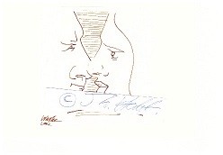 MATHIAS WASKE (1944-2017) deutscher Maler. Charakteristisch für sein Schaffen ist die ironisch-spielerische Verfremdung alter Meister. Bekannt ist etwa sein Betender Hase (2002), eine Zeichnung, bei der er den weltberühmten Hasen von Albrecht Dürer mit den vom selben Künstler gezeichneten Betenden Händen ausgestattet hat. Auf ähnliche Weise parodierte er mit exakter Maltechnik bekannte Gemälde wie Tischbeins Goethe-Porträt und da Vincis Mona Lisa.