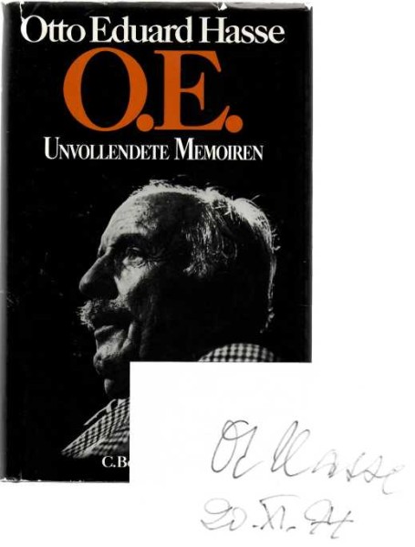 O.E. HASSE (Otto Eduard Hasse,1903-78) deutscher Schauspieler