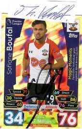 SOFIANE BOUFAL (1993) marokkanischer Fußballspieler / professional footballer who plays as a winger or attacking midfielder. Born in France, he played for the Morocco national team.