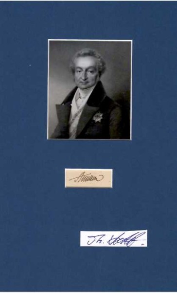 FRIEDRICH ANCILLON (Jean Pierre Frédéric Ancillon (genannt Friedrich oder Johann Peter Friedrich, 1767-1837) preußischer Staatsmann und Minister für auswärtige Angelegenheiten, Philosoph und Erzieher des späteren Königs Friedrich Wilhelm IV. von Preußen, 1803 königlicher Hofhistoriograph
