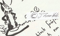 VOLKER REICHE (1944) deutscher Comic-Zeichner, arbeitete er jahrelang für Disney als Zeichner von Donald-Duck-Geschichten, Strizz (FAZ), Mecki