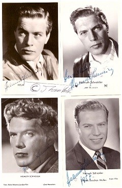 HELMUTH SCHNEIDER (1920-72 Rio de Janeiro) deutscher Schauspieler