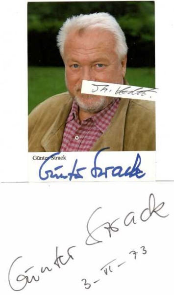GÜNTER STRACK (1929-99) deutscher Schauspieler, in über 400 verschiedenen Rollen im Theater, Film und Fernsehen zu sehen, Zusammenarbeit mit Alfred Hitchcock für Der zerrissene Vorhang
