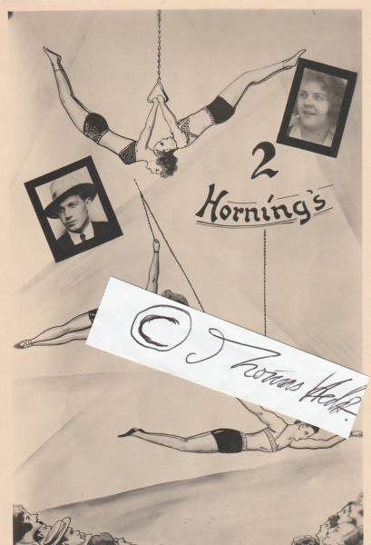 2 HORNING´S (H. und F. Horning) dt. Trapezkünstler