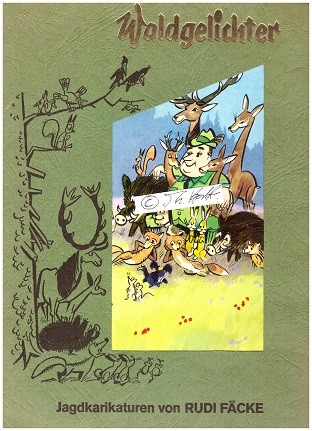 RUDI FÄCKE deutscher Zeichner, Karikaturist