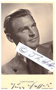 JUPP HUSSELS (Joseph Hussels,1901-86) deutscher Schauspieler, Unterhalter