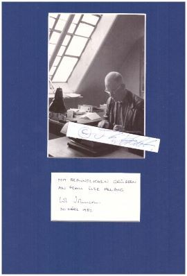 UWE JOHNSON (1934-84) deutscher Schriftsteller / german writer