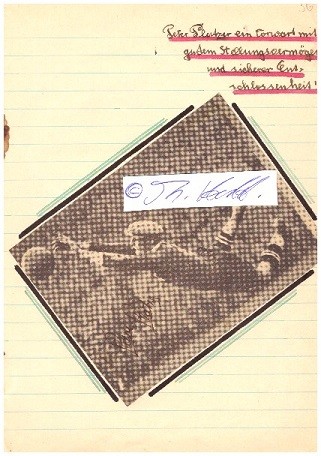 PETER PLATZER (1910-59) österreichischer Fußballspieler auf der Position des Torwarts