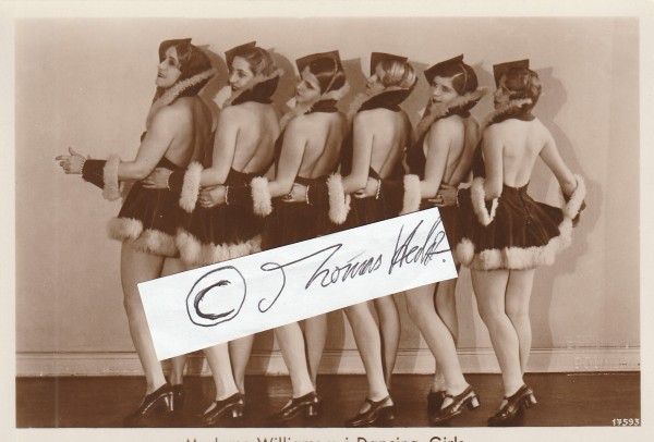 MADAME WILLIAMS UND IHRE DANCING-GIRLS (Daten unbekannt) dt. Tänzerin, Varieteekünstlerin, Tanzgruppe