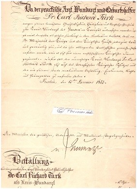 KARL OTTO VON RAUMER (1805-59) preußischer Staatsmann, 1850-58 Kultusminister im Preußisches Ministerium der geistlichen-, Unterrichts- und Medizinalangelegenheiten
