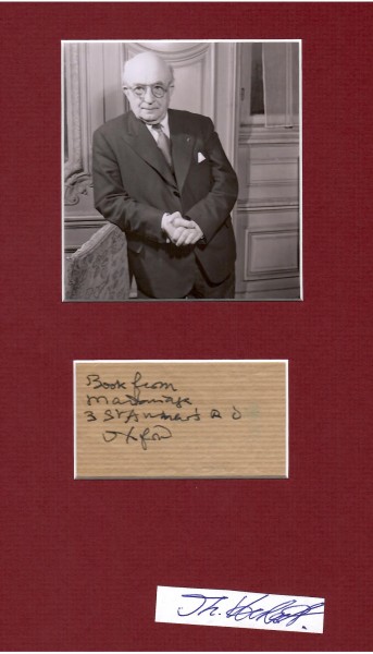SALVADOR DE MADARIAGA (1886-1978) spanischer Diplomat und Schriftsteller, Professor in Oxford, Karlspreis 1973