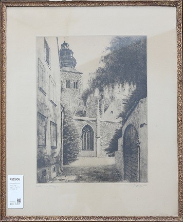 FOLKE BÜLOW (1905-55) schwedischer Maler und Grafiker / svensk målare och grafiker