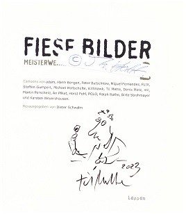 TIL METTE (1956) deutscher Zeichner, Cartoonist, Maler / german cartoonist, illustrator and painter