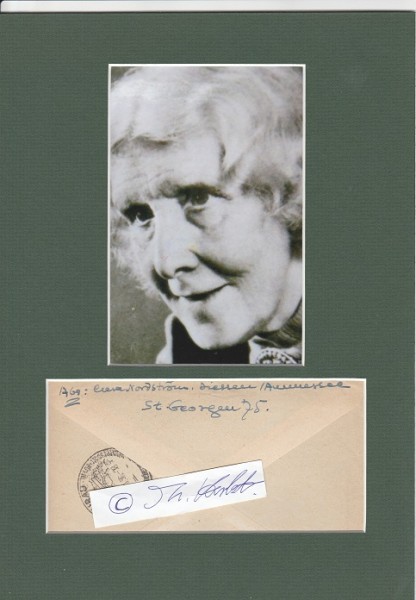 CLARA NORDSTRÖM (1886-1962, Clara von Vegesack) schwedisch-dt. Schriftstellerin
