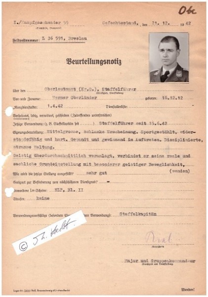 RUDOLF KIEL (Daten unbekannt) dt. Kampfflieger, Major, 1941-43 Gruppenkommandeur der I./ Kampfgeschwader 55 (Greif-Geschwader), Ritterkreuzträger