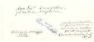 CARL VON BERNEDA (Conte de Berneda, Daten unbekannt) deutscher Graf, wohl Jurist