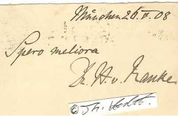 HEINRICH VON RANKE (Heinrich Ranke, Heinrich Israel Ranke, seit 1891 Ritter von Ranke, 1830-1909) Professor Dr.med., deutscher Mediziner, Arzt., Kinderarzt / deutscher Anthropologe, Pädiater, Hochschullehrer und königlich bayerischer Geheimer Hofrat, Neffe des Historikers Leopold von Ranke / german doctor and university professor, physician, pediatrican