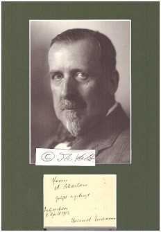 HEINRICH MANN (1871-1950) deutscher Schriftsteller, älterer Bruder von Thomas Mann, ab 1930 war Mann Präsident der Sektion für Dichtkunst der Preußischen Akademie der Künste, berkannt u.a. seine Gesellschaftssatire PROFESSOR UNRAT (1930 verfilmt: DER BLAUE ENGEL) und DER UNTERTAN