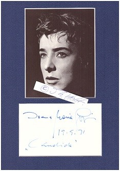 JOANA MARIA GORVIN (1922-93) rumänisch-österreichische Schauspielerin und Regisseurin / romanian-austrian actress and director