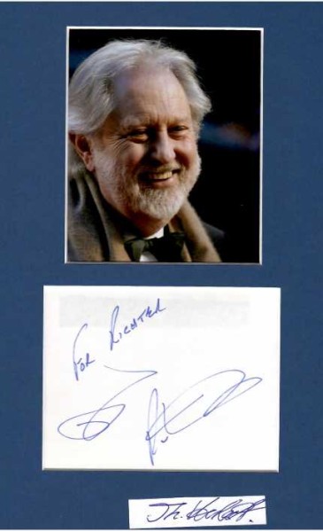 DAVID PUTTNAM (David Terrence Puttnam, Baron Puttnam, 1941) Kt CBE RSA, britischer ehemaliger Filmproduzent, gegenwärtiger Politiker und Life Peer
