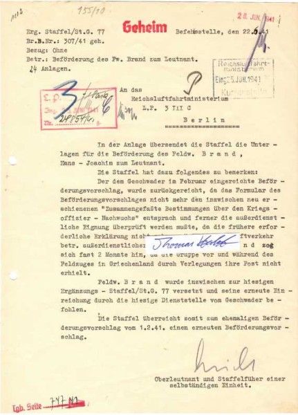 UNBEKANNT, vlt. HELMUT BRUCK, Ergänzungs-Staffel, Sturzkampfgeschwader 77