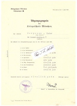 MARTIN GAREIS (1891-1976) deutscher General der Infanterie sowie Kommandierender General des XXXXVI. Panzerkorps im Zweiten Weltkrieg, Ritterkreuz des Eisernen Kreuzes, Militärorden Michael der Tapfere