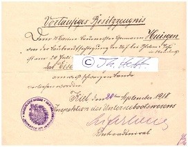 KARL SEIFERLING (1867-1936) deutscher Konteradmiral der Kaiserlichen Marine, 1917-18 Inspekteur des Unterseebootswesens