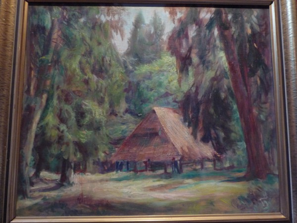 BERNHARD WITSCHEL (1866- ?) deutscher Maler und Radierer, lebte in Gstad am Chiemsee