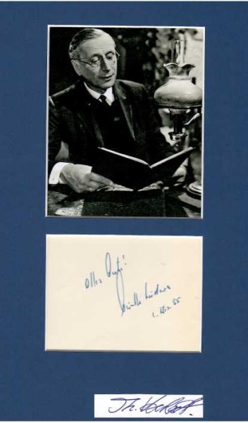 GÜNTHER LÜDERS (1905-75) deutscher Schauspieler und Regisseur, u.a. DREI MÄNNER IM SCHNEE / german actor and director