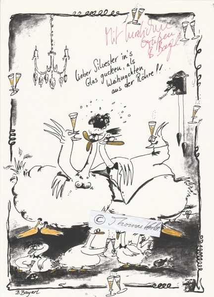 BETTINA MARIA BAYERL deutsche Karikaturistin, Grafikerin, Illustratorin und Cartoonistin