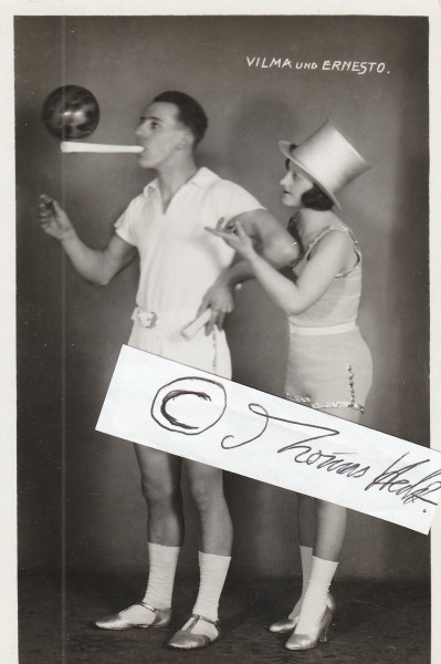 VILMA & ERNESTO dt. Artisten, Jongleure, Varieteekünstler