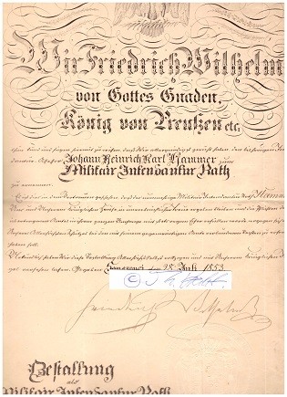 FRIEDRICH WILHELM IV. (1795-1861) KÖNIG von PREUßEN