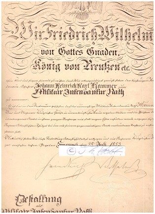 FRIEDRICH WILHELM IV. (1795-1861) KÖNIG von PREUßEN / KING of PRUSSIA